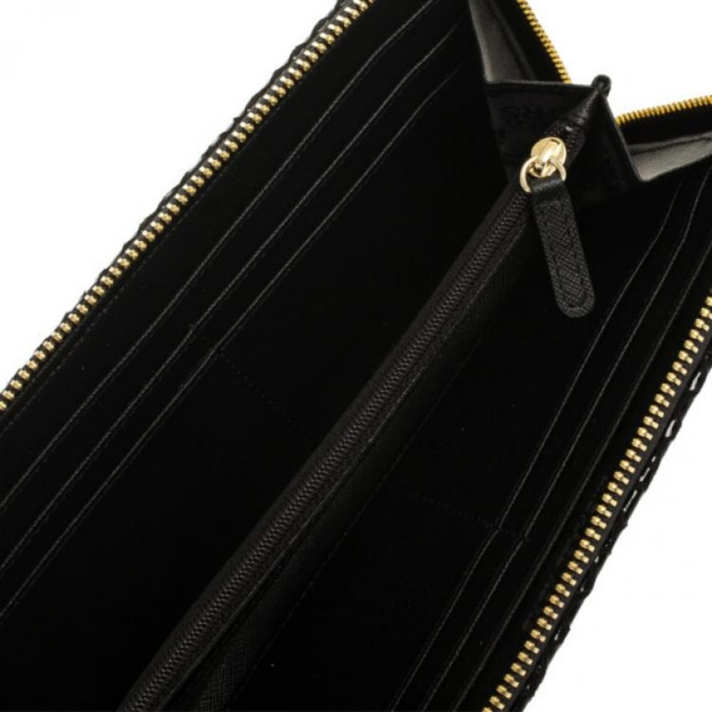 Michael Michael Kors Moxley Python Continental Zi… - image 5